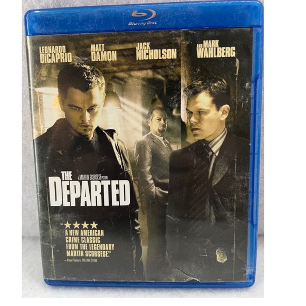 Warner Bros The Departed Blu-ray Movie OS Blue‎ Good Martin Scorsese DiCaprio
